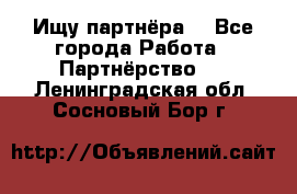 Ищу партнёра  - Все города Работа » Партнёрство   . Ленинградская обл.,Сосновый Бор г.